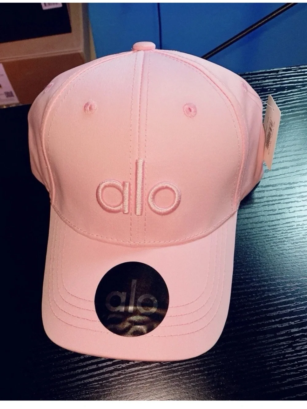 Pink ALO Adjustable Baseball Cap New With Tags